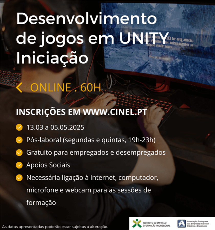 Desenvolvimento de jogos em UNITY - Iniciação